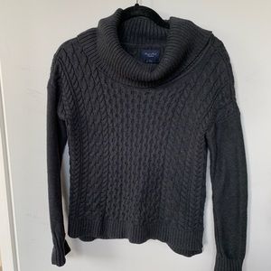 Cozy charcoal grey sweater